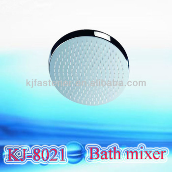 Brass bath round over hand shower head