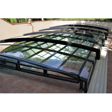 Screens Swimming Prefabricated Glass Pool Winter Cover