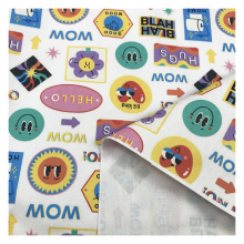 Cute Pattern Design Cotton Drill Fabric for Work Wear