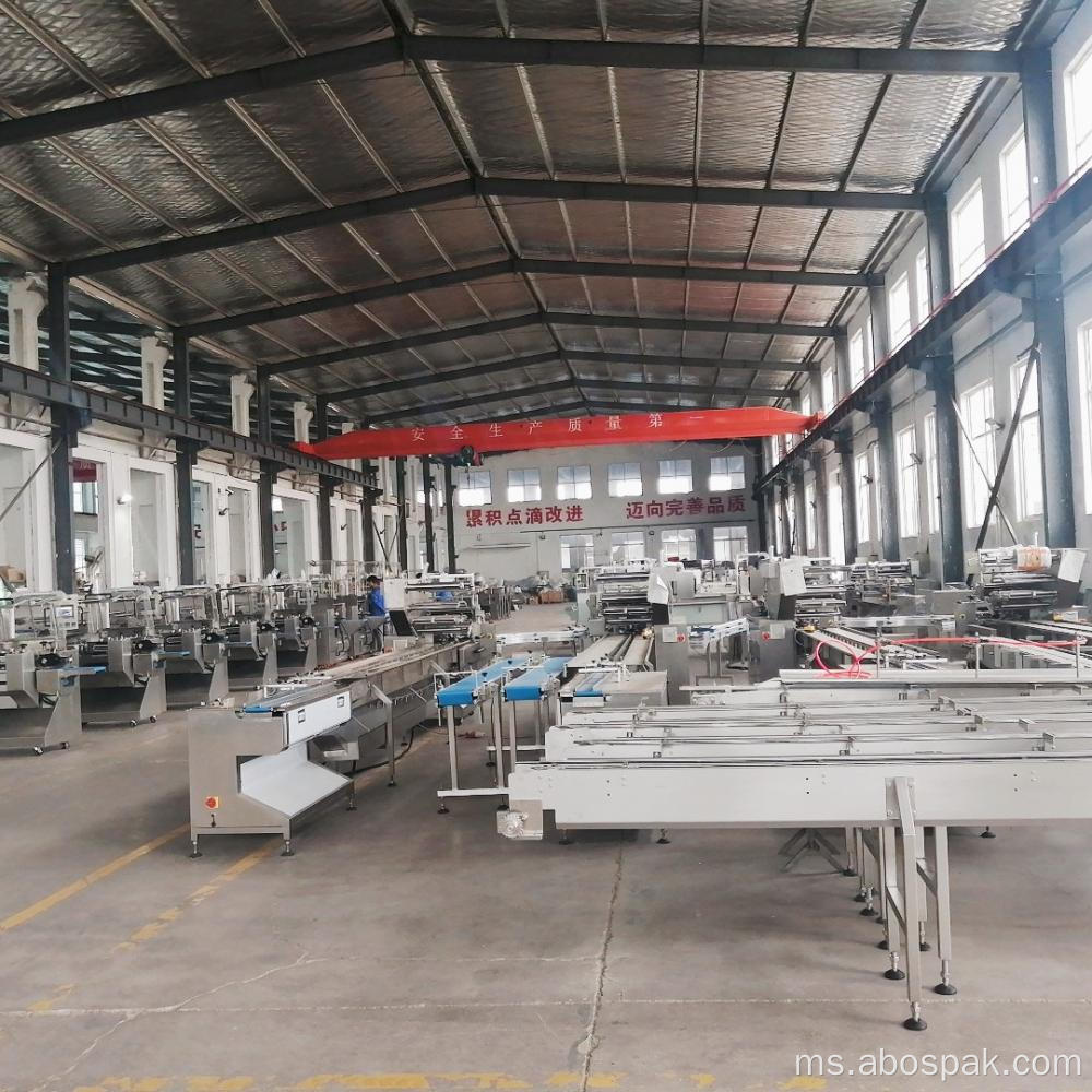 Mesin pembungkusan shrink wrap automatik untuk karton