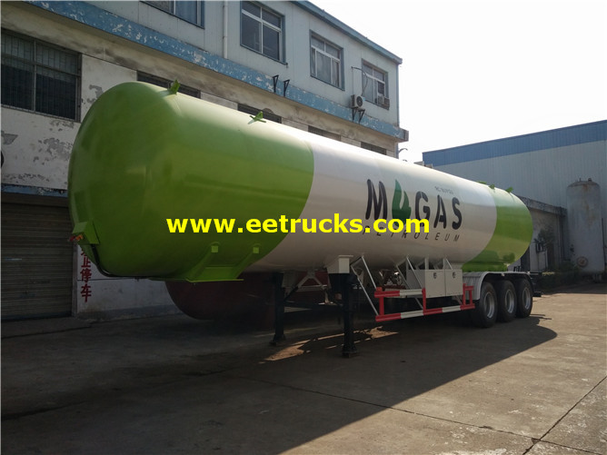 30 ton ton tit-axle lpg tank trailers