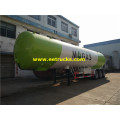 30 ton ton tit-axle lpg tank trailers