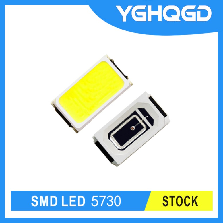 Tamanhos de LED SMD 5730 Branco