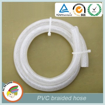 pvc hose orange color fibre reinforced flexible