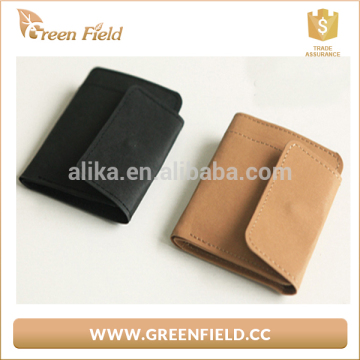 recycle washable kraft paper wallet folding wallet purse