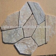 Decorative marble floor