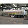 56000l 3 axle LPG صهريج نصف مقطورة