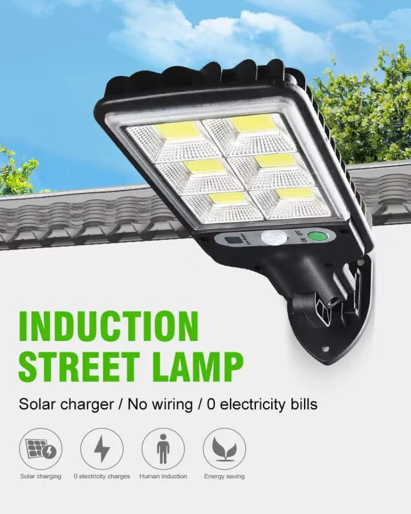 Solar-Powered Elegant Wall Lights for Garden and Courtyard