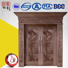 Main safety door design laminate door aluminum foil inside doors