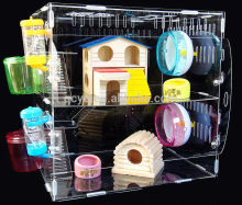 acrylic hamster house pet cages reptile house