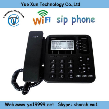 YX wifi voip phone 4 lines for 4 sip account IP542N