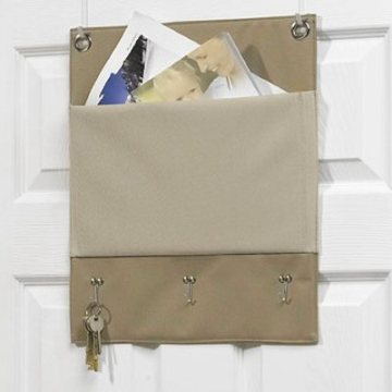 Wall Magazine Key storage pockets