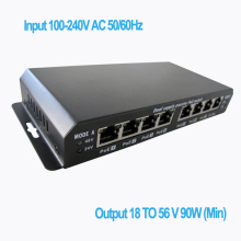 CCTV IP Camera 8 port poe switch