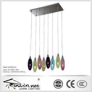 China manufacturerColourful Artistical Lighting Glass Pendant decorat
