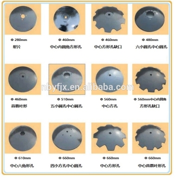 China notched disc blade