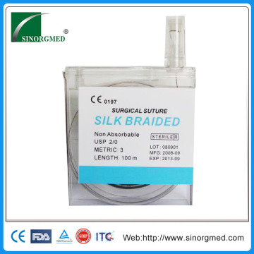 Disposable Cassette Silk Surgical Suture