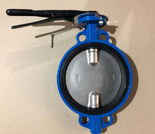 Best Selling Competitive Price Cast Iron Marine Wafer Type Butterfly Valve