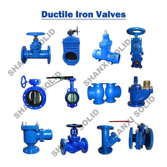 Industrial Ductile Iron Cast Iron GG25 Water Meter Y Type Pipeline Strainer Valve With Flange End