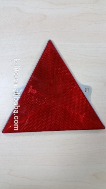 warning triangle reflector