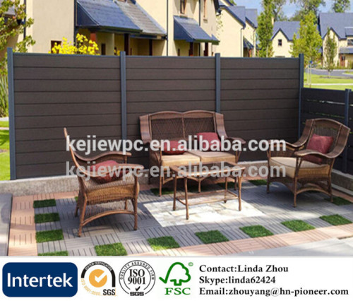 composite fence wood plastic composite fence WPC fence panel