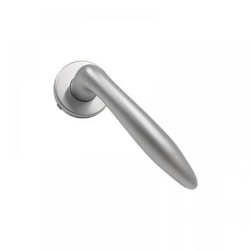 Aluminum Oxide Security Door Handle Sliver