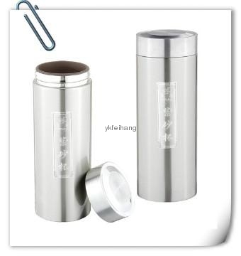 double wall stainless steel vacuum bachelor flask.