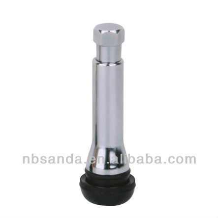 TR414AC snap-in tubeless zinc alloy tire valves