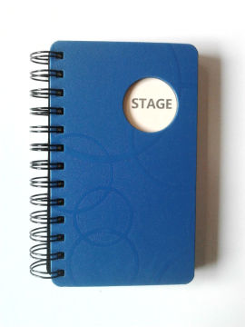 pp hardcover spiral notebooks