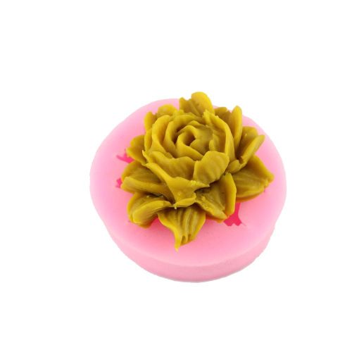 Silicone cake mold 3D turning sugar die DIY baking tool handmade soap cake decoration - Roses