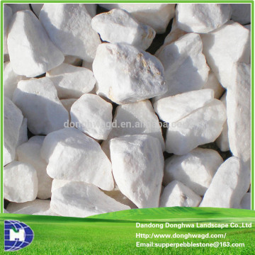 White stone, White stone garden, White stone gravel Size 3-120mm