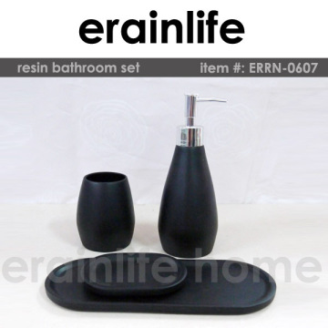 resin material china factory bathroom sets accessories