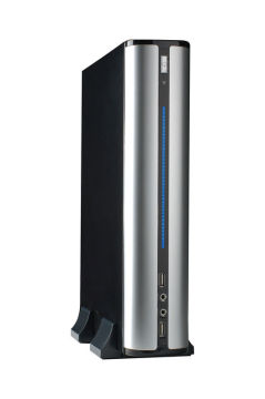 Vertical Slim Steel Computer Case , Mini Itx Micro Atx Cases