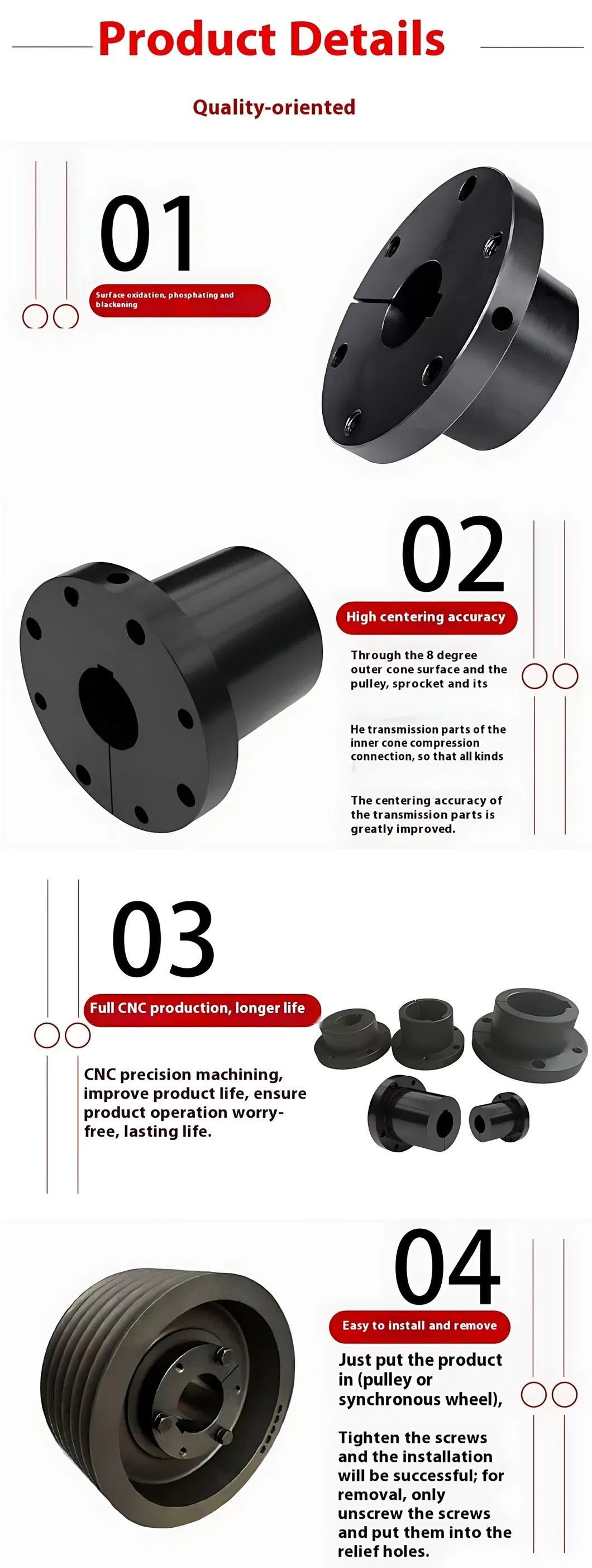 Stock Item 3020 Taper Lock Bush Taper Lock Bushing for Pulley
