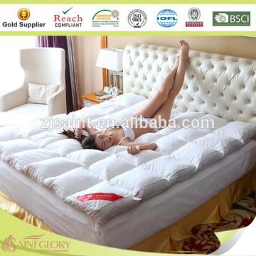 Soft down mattress pad washsble mattress pad hypoallergenic mattress pad