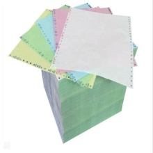 Carbonless Paper Sheets for Continuous Printing