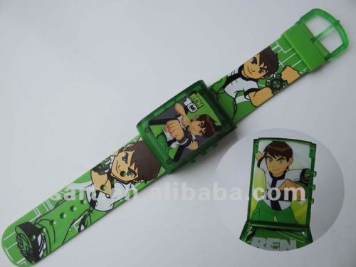 Green Teenager Digital Wrist Watch