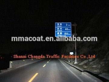 mma snowy road marking traffic paint