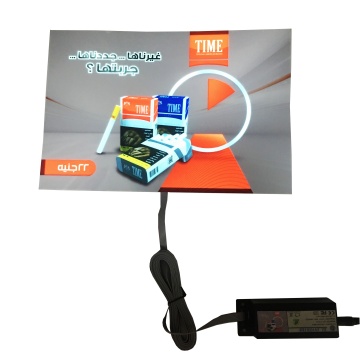 Animated EL Panel for Product Promotion and POS Signage