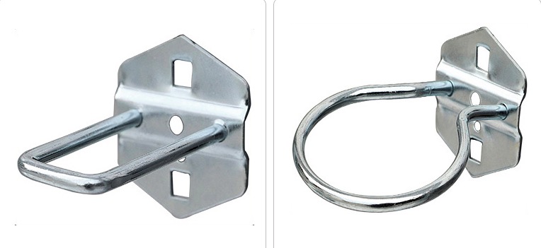 Multi Function pegboard  square hole perforated panels tool display hooks