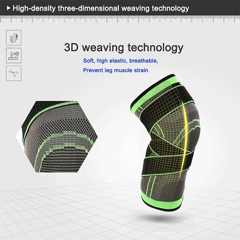 3D sports knee pad Knee Sleeve, elbow protector sleeve brace support for Joint Pain and Arthritis Relief