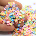 5mm Mini rond coloré jolie fleur de marguerite Nail Art polymère argile autocollants Kawaii conception pour artisanat bricolage Slime accessoires fournitures