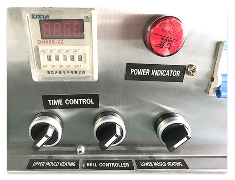 Control Panel 2 ice cream cone baking machine