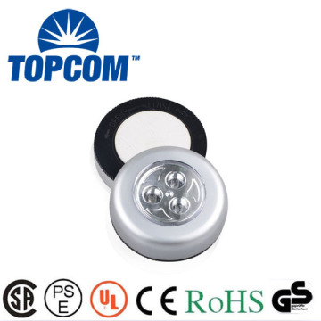 3 LED Push Light