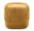 Circus Pouf in Velor Velvet Sofa Ottoman