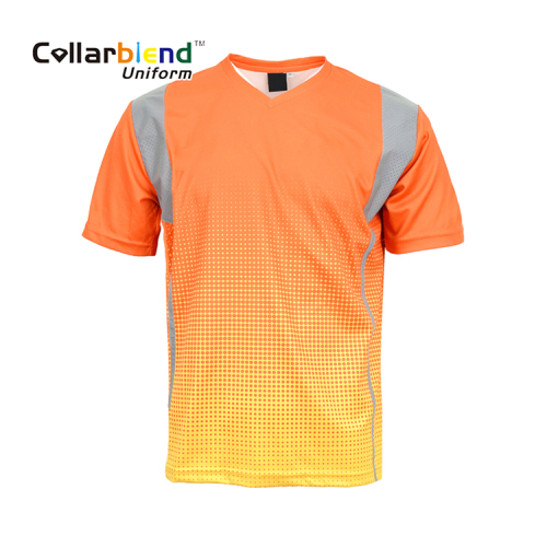 Sublimation Print Reflective T Shirt