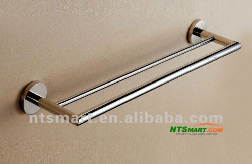 60CM double stainless steel towel rack