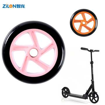 180mm 2 Wheel Scooter Light Up Wheel