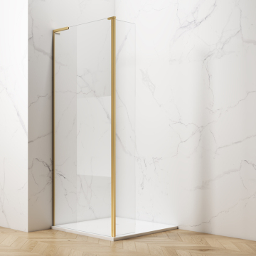 Walk In Showers With Pivot Swing Panel