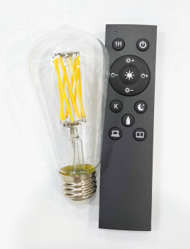 ST58 2.4G remote control LED light bulb
