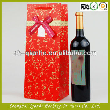 printed bags / hot sale wine bags, paper bags